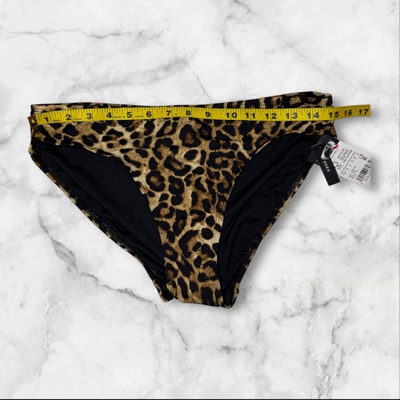 NWT | Lauren Ralph Lauren | Leopard Print Tankini Set Two-Piece Swimsuit | US 10 - Picture 4 of 12